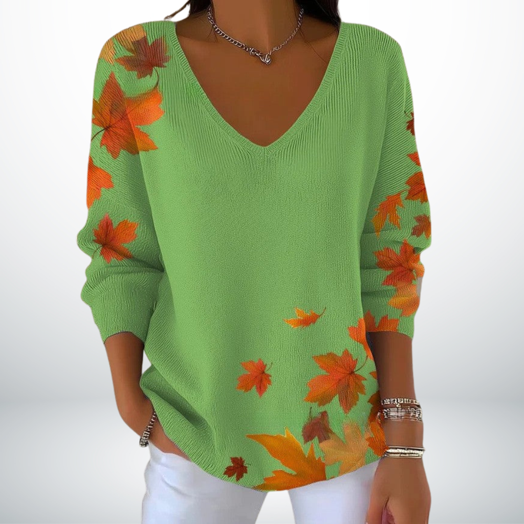 Éveline | Klassisk Kvindepullover i Strik