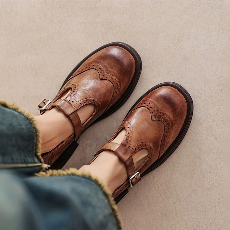 Maja - Eleganckie Buty Skórzane
